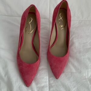Pink Suede Jessica Simpson Pumps💓💗💕